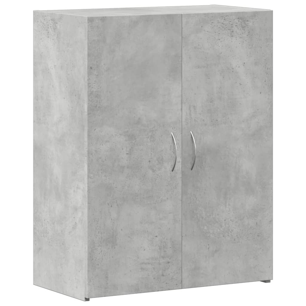Veggskap Betonggrå 60X32X77,5 Cm Konstruert Tre