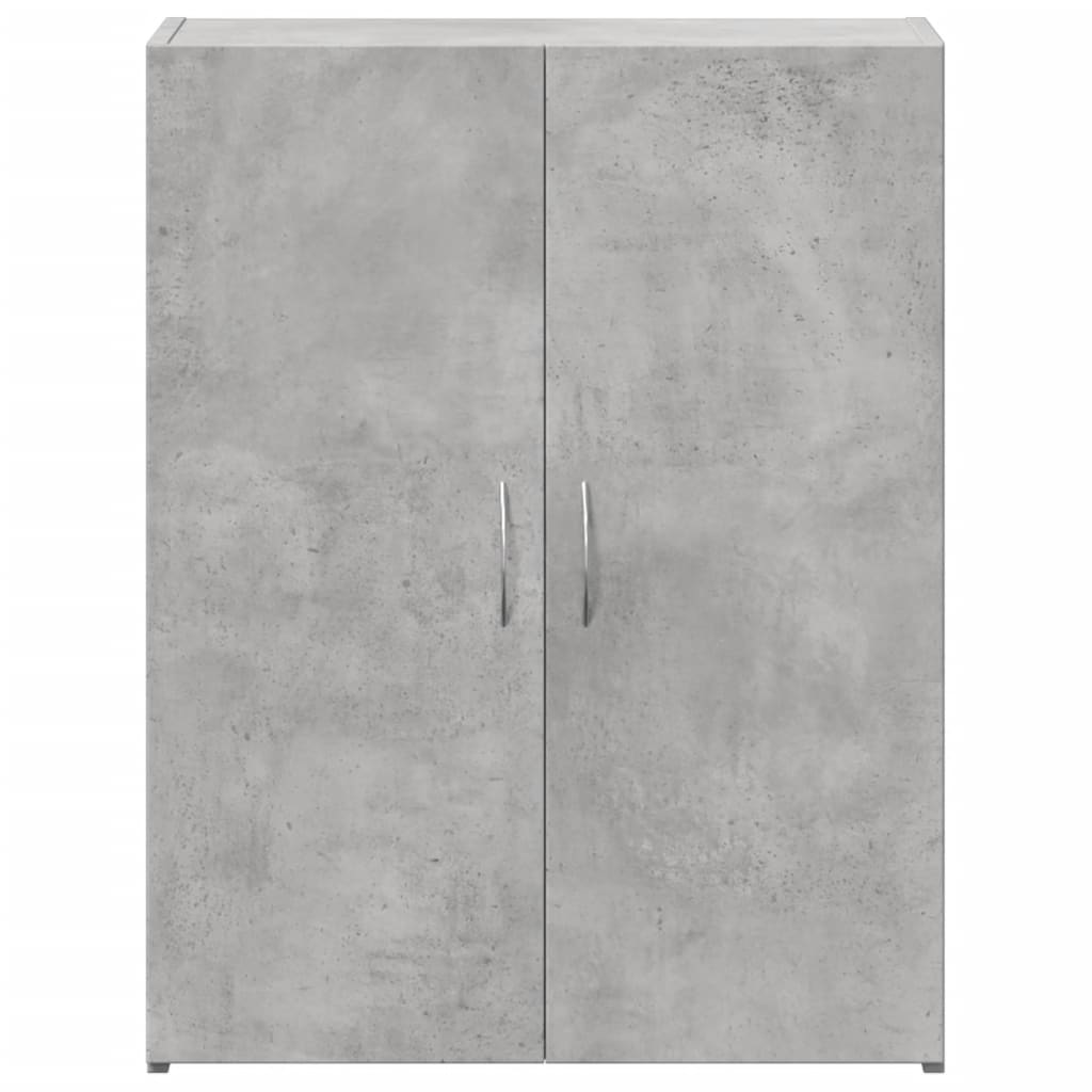 Veggskap Betonggrå 60X32X77,5 Cm Konstruert Tre