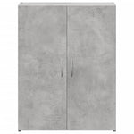 Veggskap Betonggrå 60X32X77,5 Cm Konstruert Tre