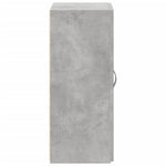 Veggskap Betonggrå 60X32X77,5 Cm Konstruert Tre