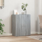 Skoskap Grå Sonoma 60X32X77,5 Cm Konstruert Tre