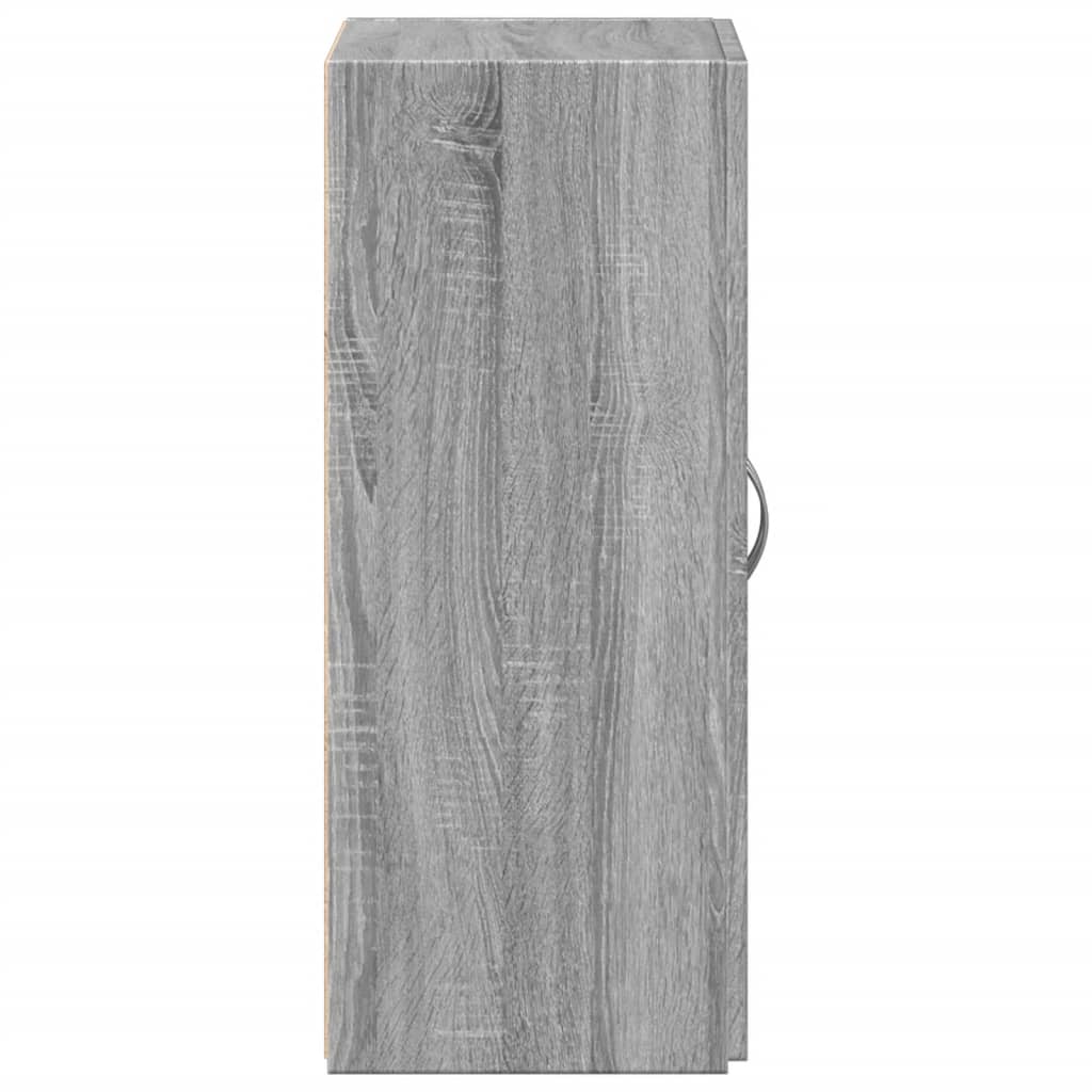 Skoskap Grå Sonoma 60X32X77,5 Cm Konstruert Tre