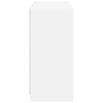 Garderobe Hvit 77X48X102 Cm Konstruert Tre