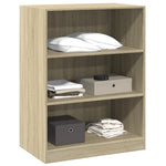 Garderobe Sonoma Eik 77X48X102 Cm Konstruert Tre
