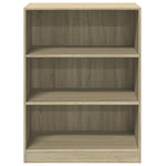 Garderobe Sonoma Eik 77X48X102 Cm Konstruert Tre