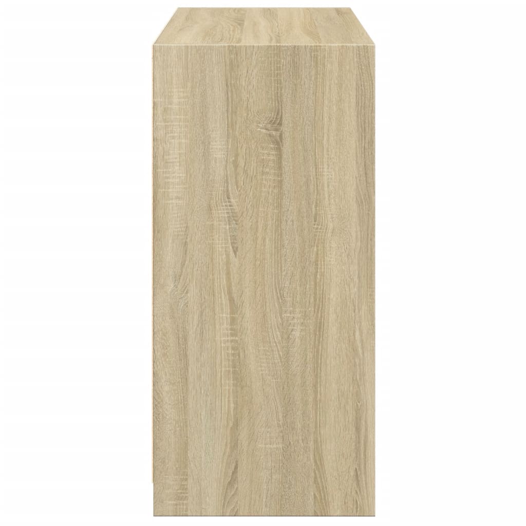 Garderobe Sonoma Eik 77X48X102 Cm Konstruert Tre