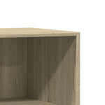 Garderobe Sonoma Eik 77X48X102 Cm Konstruert Tre