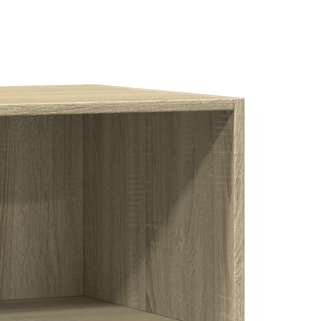 Garderobe Sonoma Eik 77X48X102 Cm Konstruert Tre
