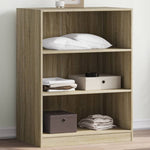 Garderobe Sonoma Eik 77X48X102 Cm Konstruert Tre