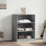 Garderobe Betonggrå 77X48X102 Cm Konstruert Tre