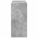 Garderobe Betonggrå 77X48X102 Cm Konstruert Tre