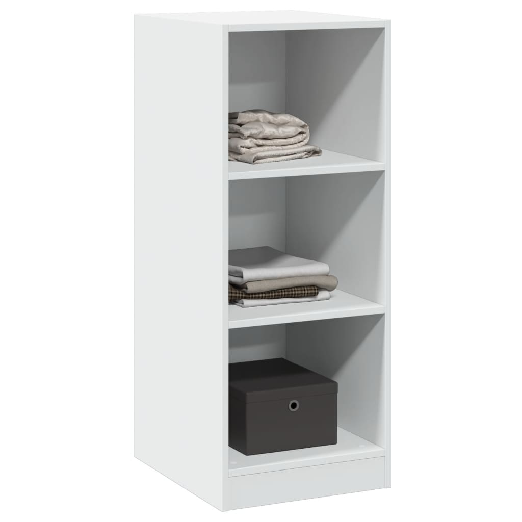 Garderobe Hvit 48X41X102 Cm Konstruert Tre