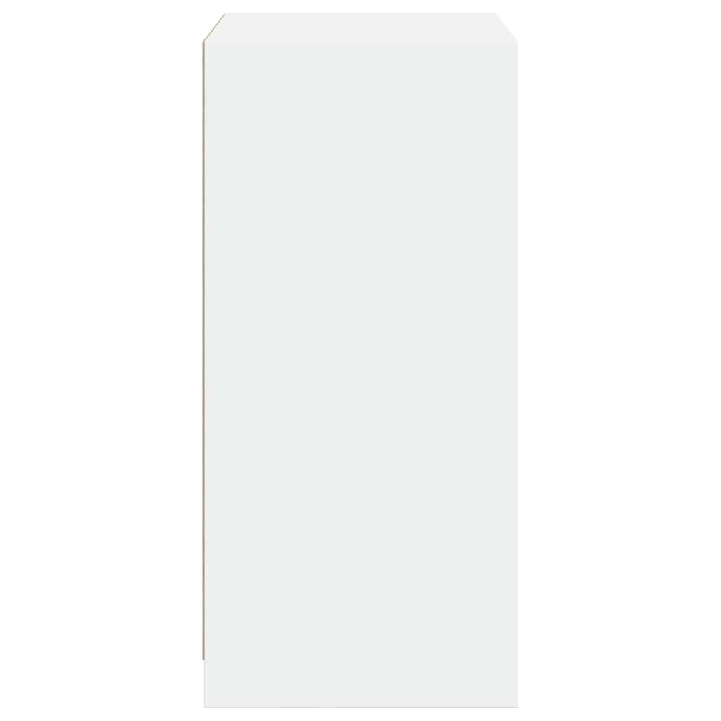 Garderobe Hvit 48X41X102 Cm Konstruert Tre
