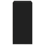 Garderobe Svart 48X41X102 Cm Konstruert Tre