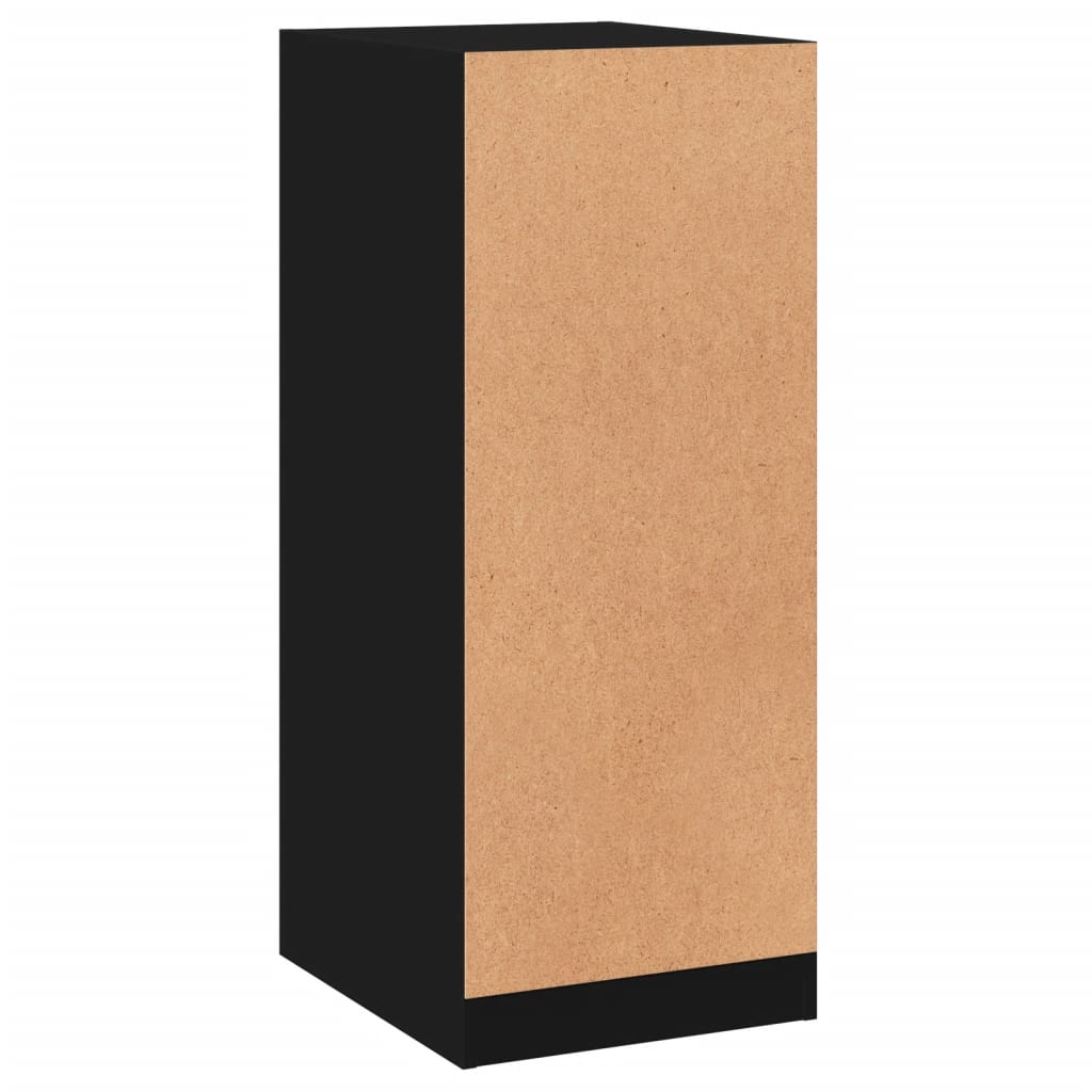 Garderobe Svart 48X41X102 Cm Konstruert Tre
