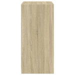 Garderobe Sonoma Eik 48X41X102 Cm Konstruert Tre