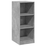 Garderobe Betonggrå 48X41X102 Cm Konstruert Tre