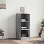 Garderobe Betonggrå 48X41X102 Cm Konstruert Tre