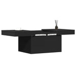 Salongbord Svart 80X55X40 Cm Konstruert Tre