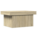 Salongbord Sonoma Eik 80X55X40 Cm Konstruert Tre