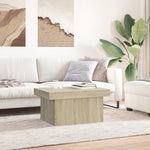 Salongbord Sonoma Eik 80X55X40 Cm Konstruert Tre