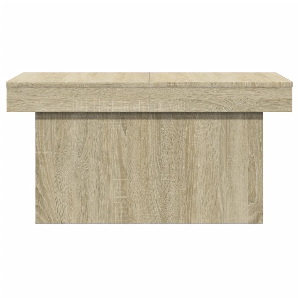 Salongbord Sonoma Eik 80X55X40 Cm Konstruert Tre