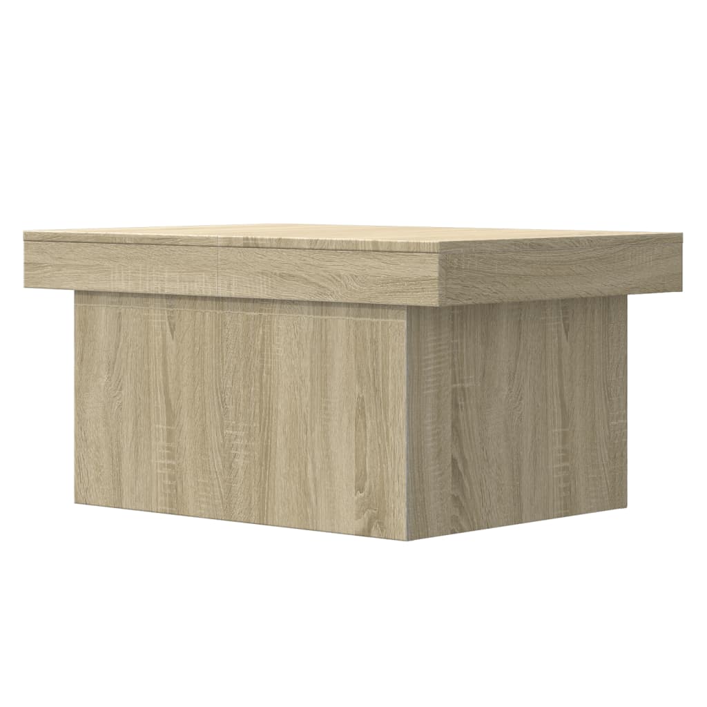 Salongbord Sonoma Eik 80X55X40 Cm Konstruert Tre