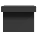 Salongbord Svart 100X55X40 Cm Konstruert Tre
