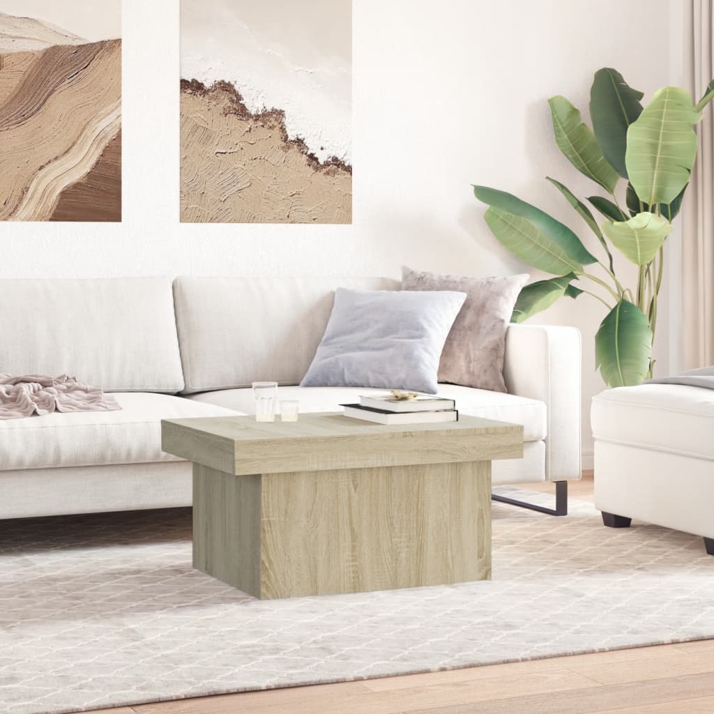 Salongbord Sonoma Eik 100X55X40 Cm Konstruert Tre