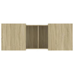 Salongbord Sonoma Eik 100X55X40 Cm Konstruert Tre