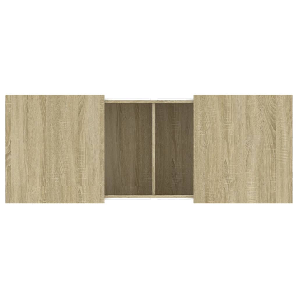 Salongbord Sonoma Eik 100X55X40 Cm Konstruert Tre