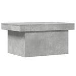 Salongbord Betonggrå 100X55X40 Cm Konstruert Tre