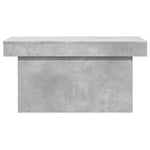 Salongbord Betonggrå 100X55X40 Cm Konstruert Tre
