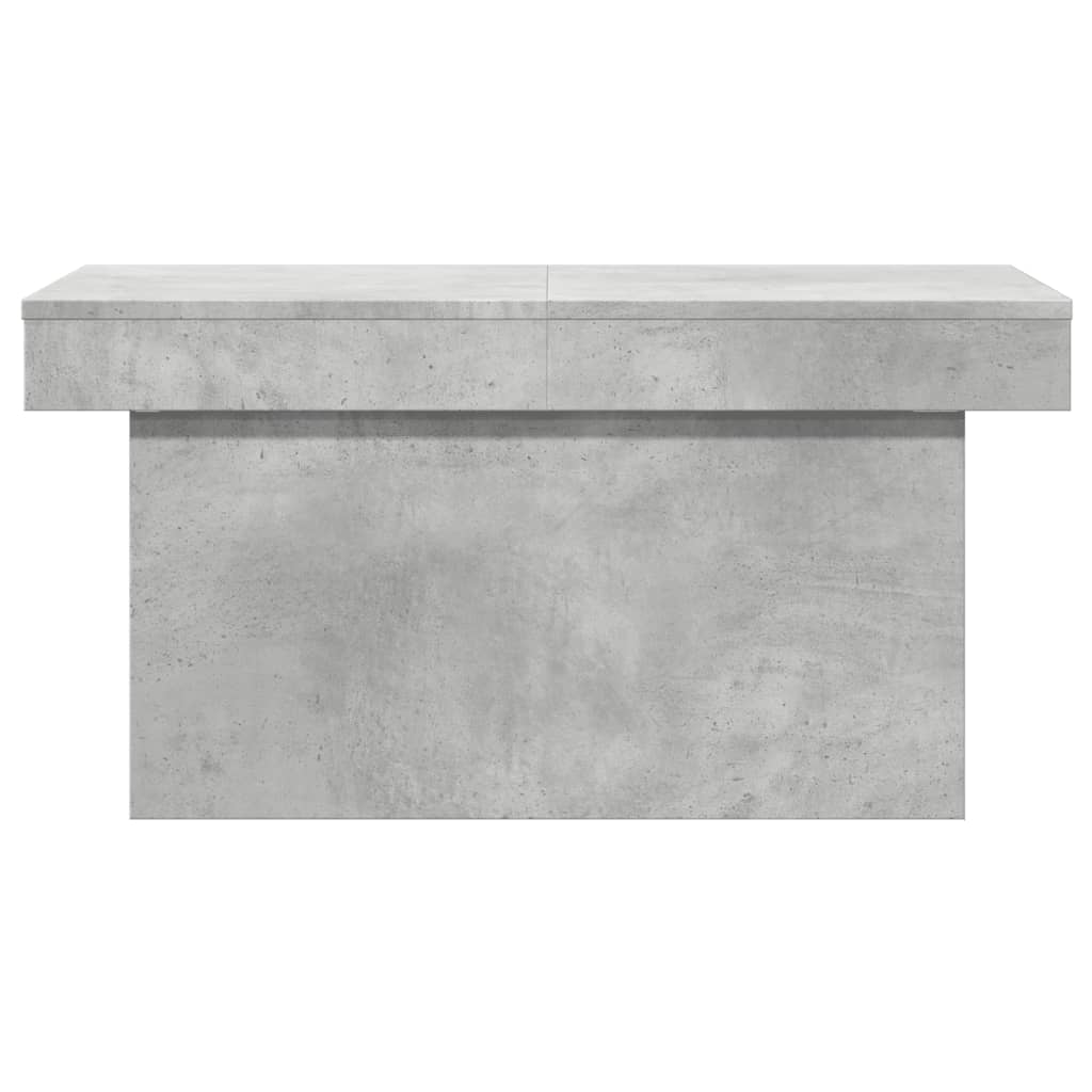 Salongbord Betonggrå 100X55X40 Cm Konstruert Tre
