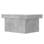 Salongbord Betonggrå 100X55X40 Cm Konstruert Tre