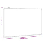 Magnetisk Tavle 100X60X1,7 Cm Aluminium