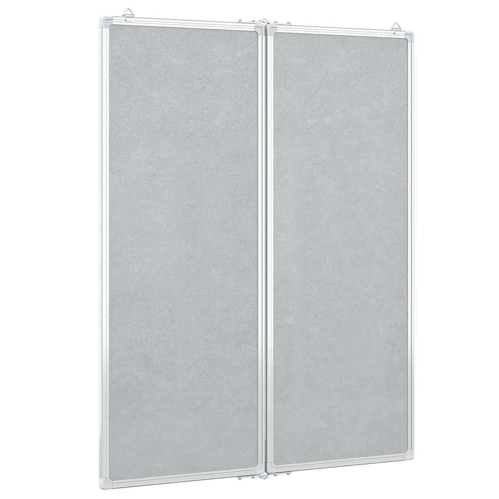 Magnetisk Tavle Sammenleggbar 80X100X1,7 Cm Aluminium
