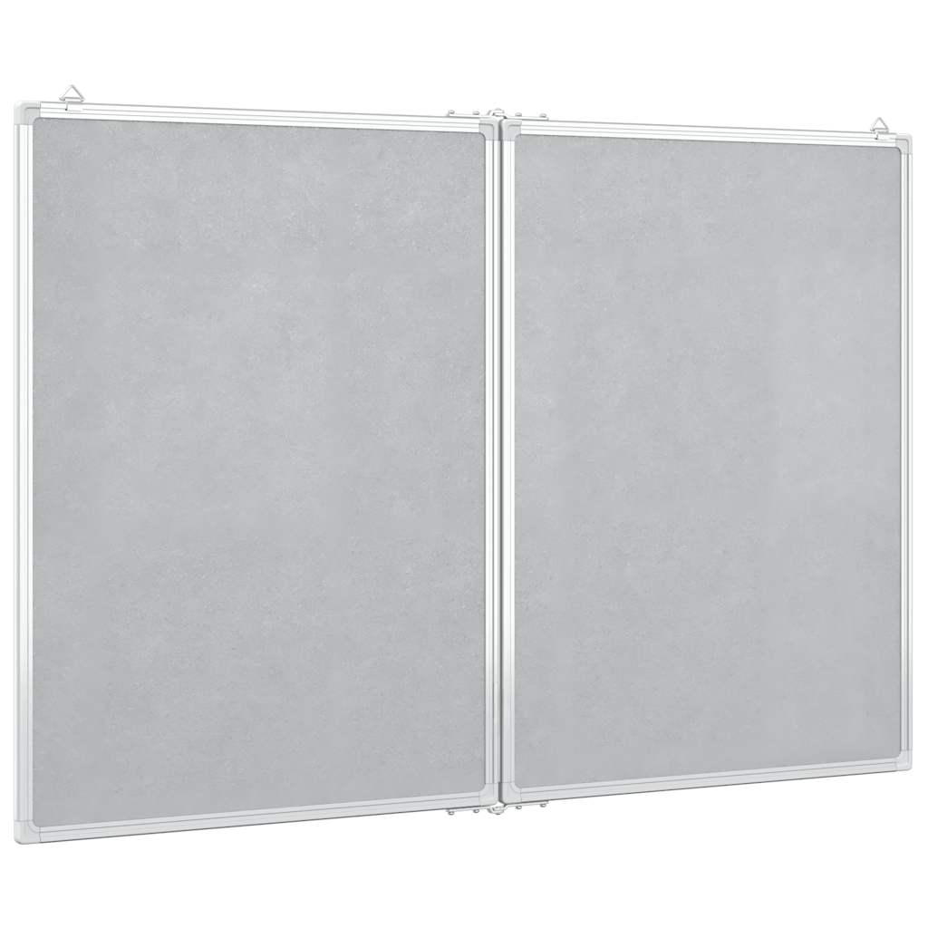 Magnetisk Tavle Sammenleggbar 120X80X1,7 Cm Aluminium