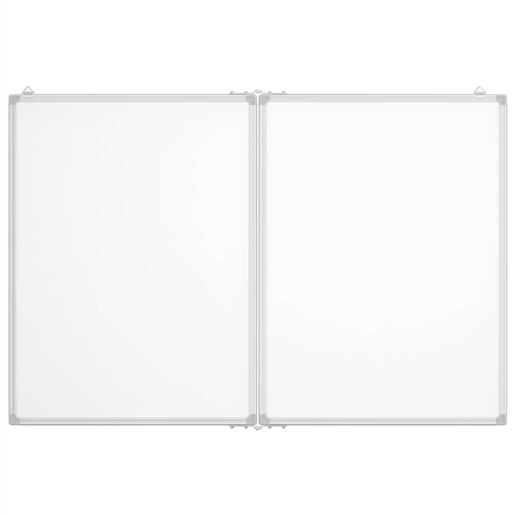 Magnetisk Tavle Sammenleggbar 120X100X1,7 Cm Aluminium