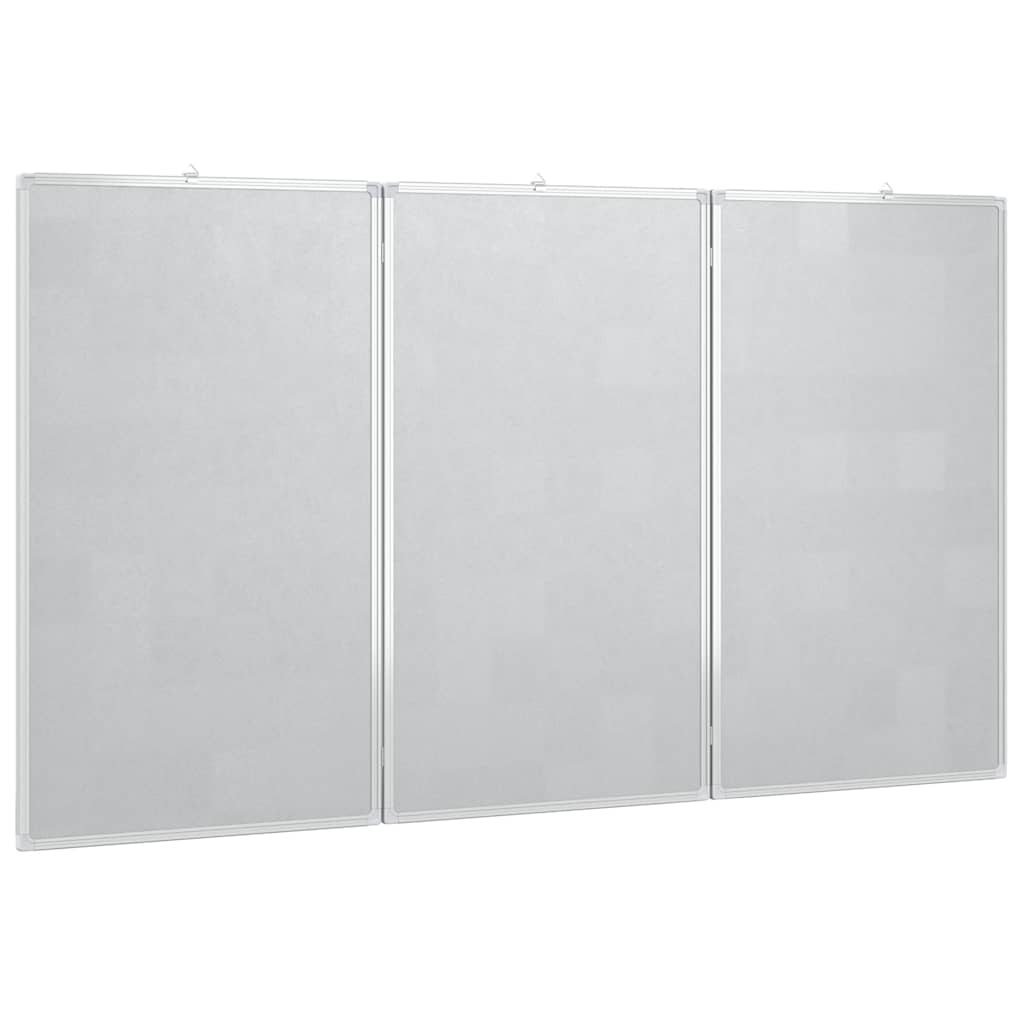 Magnetisk Tavle Sammenleggbar 180X80X1,7 Cm Aluminium