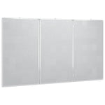 Magnetisk Tavle Sammenleggbar 180X100X1,7 Cm Aluminium