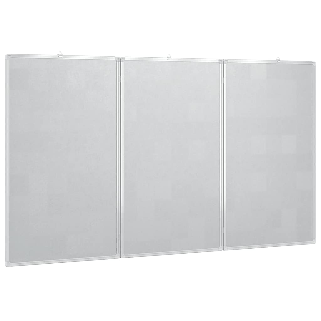 Magnetisk Tavle Sammenleggbar 180X100X1,7 Cm Aluminium