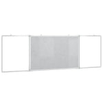 Magnetisk Tavle Sammenleggbar 160X50X1,7 Cm Aluminium