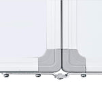 Magnetisk Tavle Sammenleggbar 160X50X1,7 Cm Aluminium