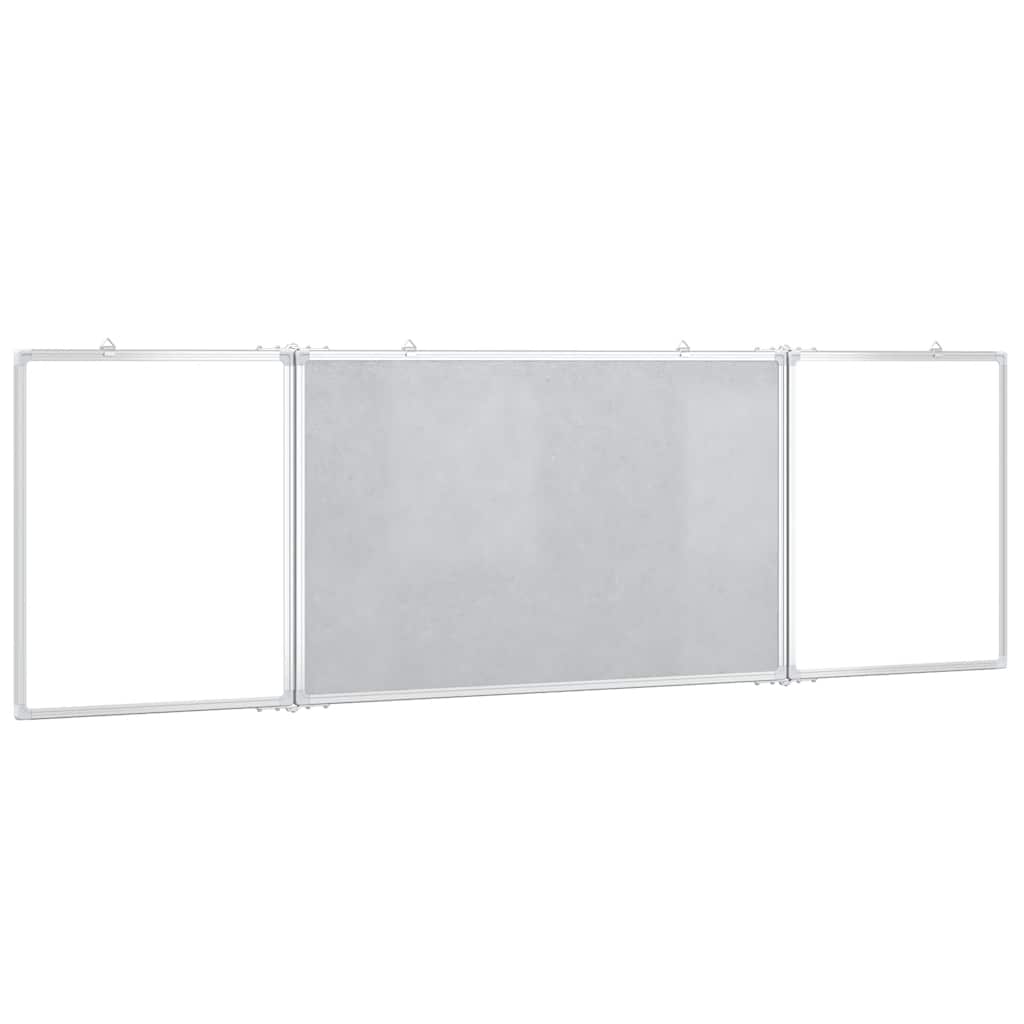 Magnetisk Tavle Sammenleggbar 160X60X1,7 Cm Aluminium