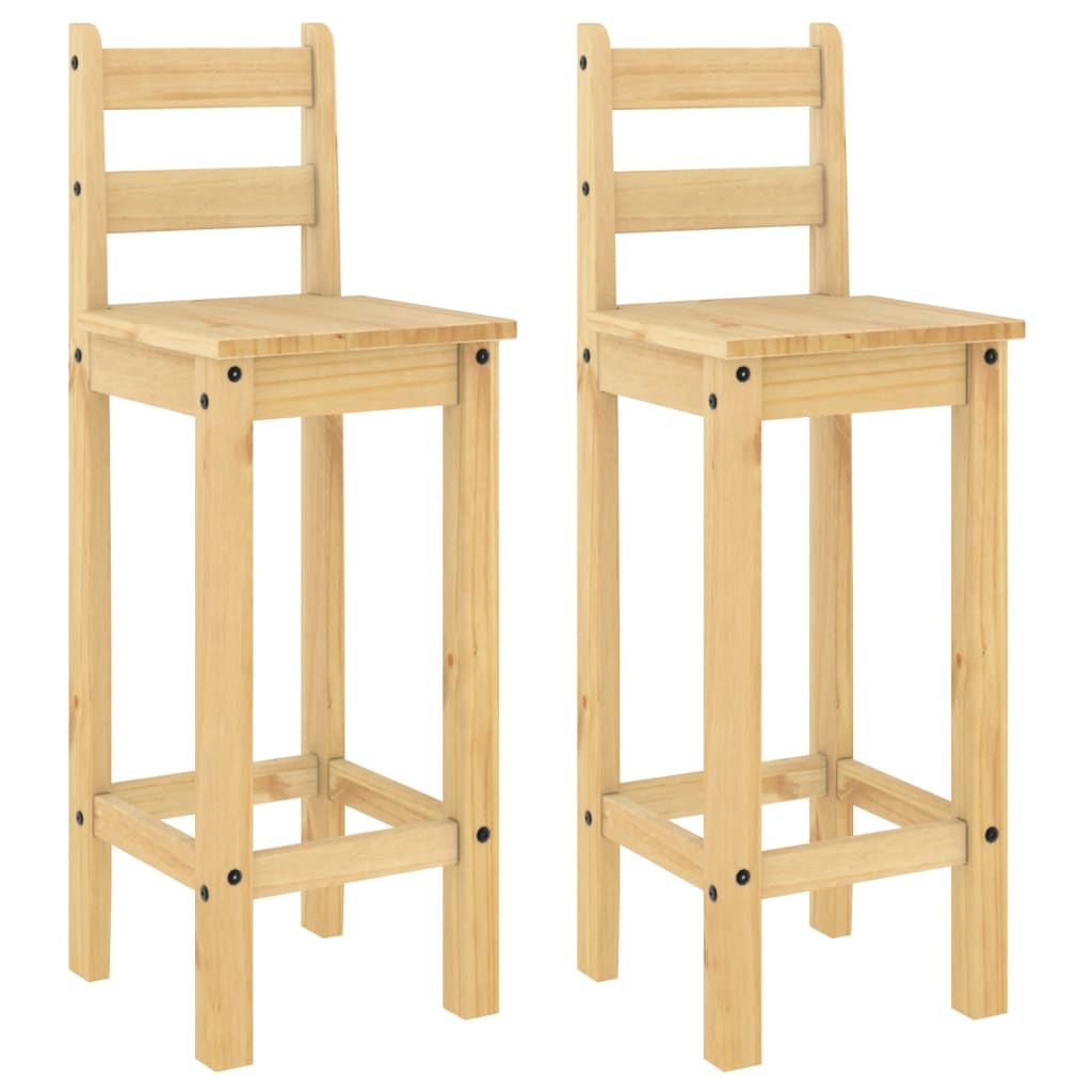 Barstoler 2 Stk Heltre Furu