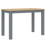 Spisebord Panama Grå 117X60X75 Cm Heltre Furu