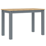 Spisebord Panama Grå 117X60X75 Cm Heltre Furu