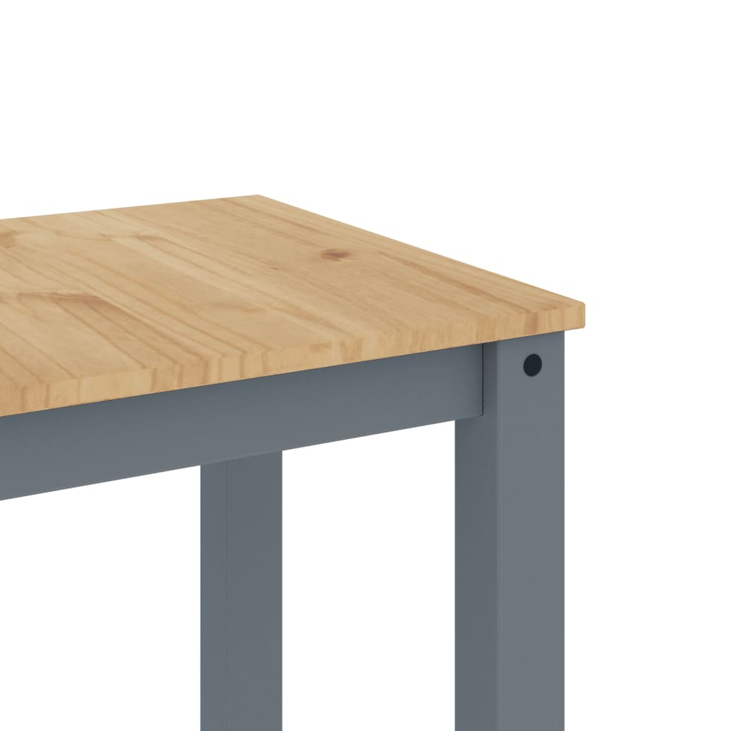 Spisebord Panama Grå 117X60X75 Cm Heltre Furu