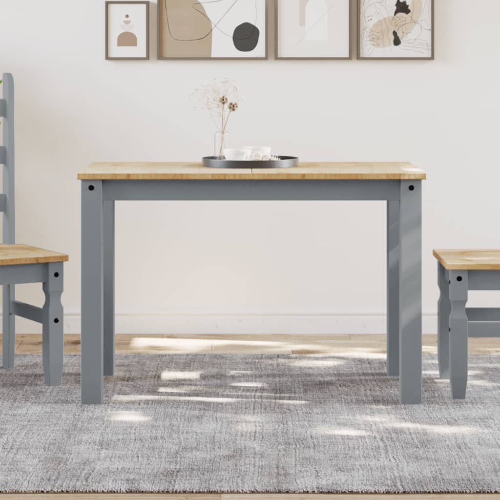 Spisebord Panama Grå 117X60X75 Cm Heltre Furu